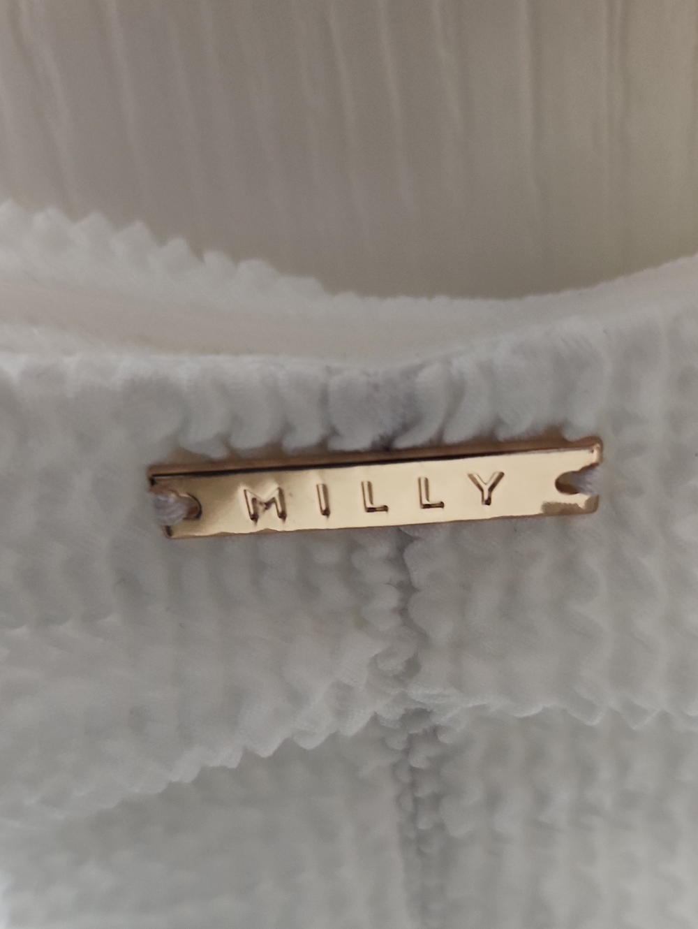 NWT Milly Textured Ruched One Piece Swimsuit. Sizes S, M, L - Picture 6 of 13